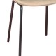 Denver Upholstered Chair in Faux Leather