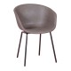 Denver Upholstered Chair in Faux Leather