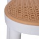 Pack 4 Moulin stoelen in synthetisch rotan