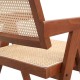 Replica Chandigarh chair with arms by designer Pierre Jeanneret 