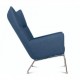 Wing chair replica by designer Hans J. Wegner