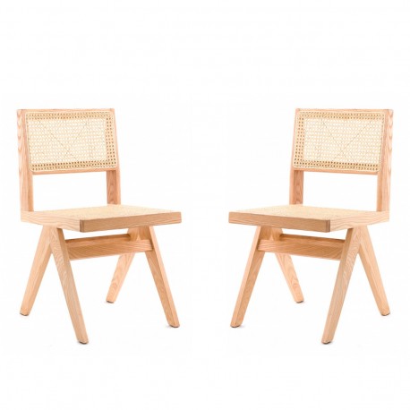 PACK 2 COMPAS CHAIRS