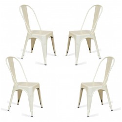 PACK 4 MATT BISTRO CHAIRS