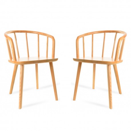 PACK 2 ORGANIC XL CHAIRS